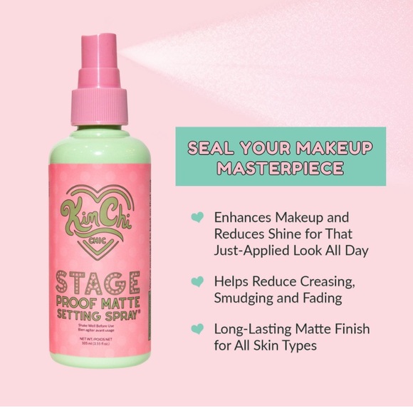 Kimchi Chic New Stage Proof Matte Setting Spray NIB Sealed Box - Picture 2 of 10